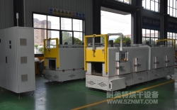 熱烈祝賀安徽航大智能科技有限公司與耐美特集團(tuán)上海分公司成功簽約2臺新能源汽車電機(jī)產(chǎn)品涂膠后膠水固化熱套冷卻通道加熱隧道爐34萬元！